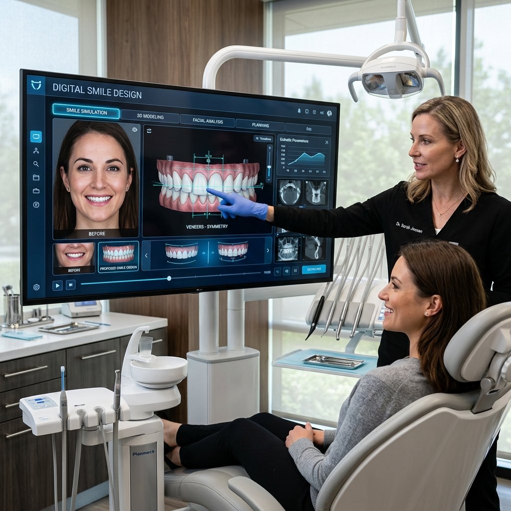 Digital Smile Design Software Monitor